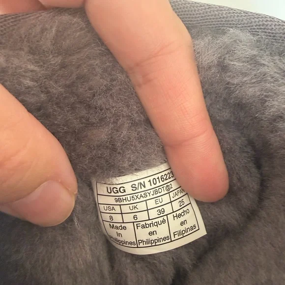 Ugg Classic Short II - Grey size 8 - Picture 8 of 13